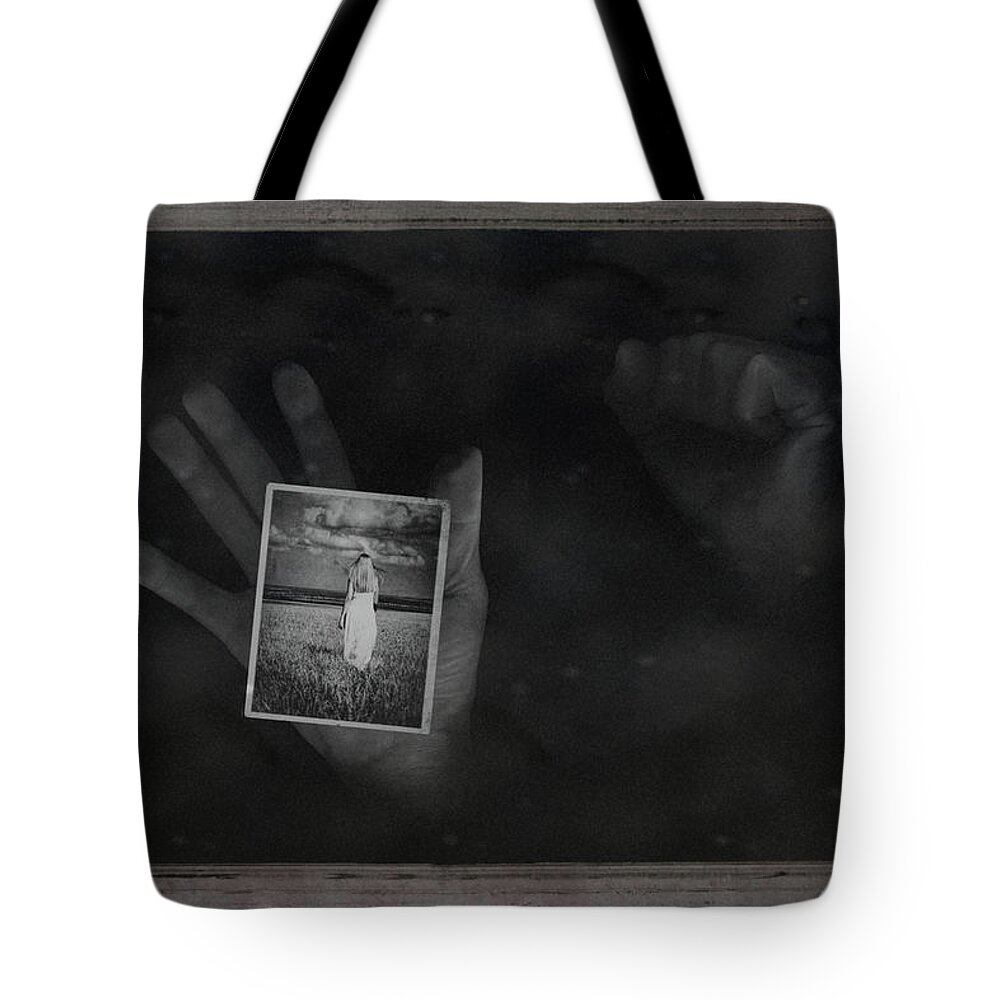 Hand Tote Bag featuring the photograph Why Did You Leave Me by Tom Mc Nemar