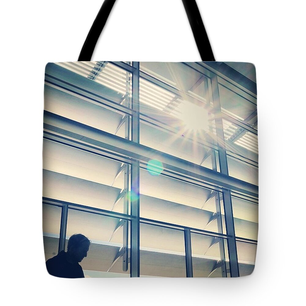 Flare Tote Bag featuring the photograph Why Do I Take Photos? It Gives Me by Aleck Cartwright