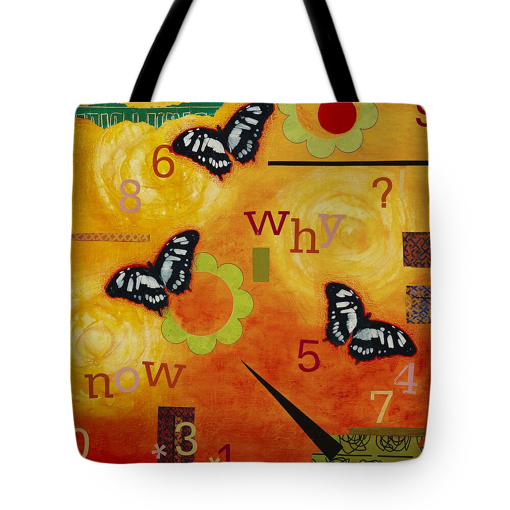 Meditation Tote Bag featuring the mixed media Why by Gloria Rothrock
