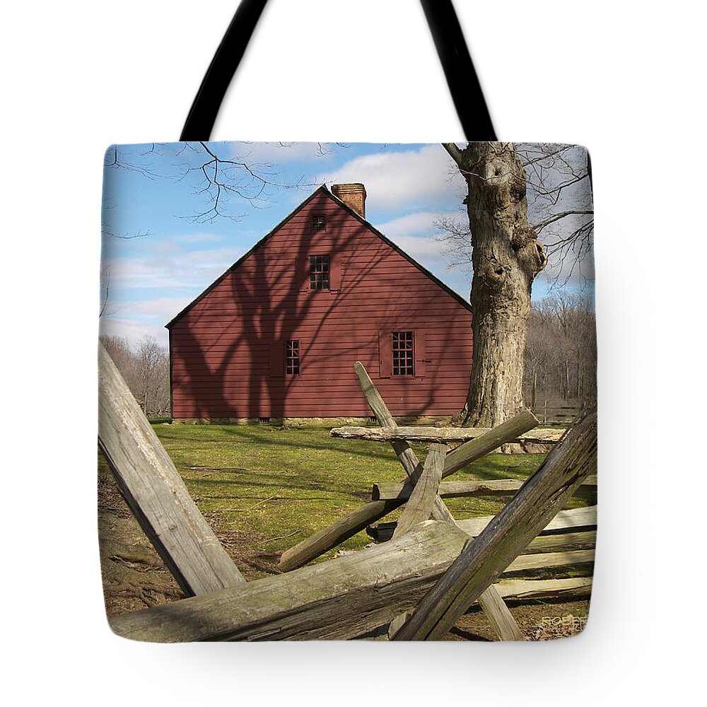 Rob Seel Tote Bag featuring the photograph Wick House by Robert M Seel
