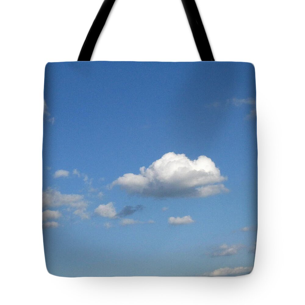Clouds Tote Bag featuring the photograph Wide Open by Rhonda Barrett