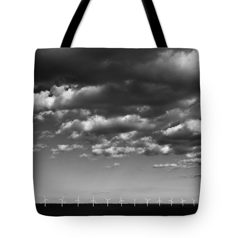 Baltic Sea Tote Bag featuring the photograph Wind Power by Terence Davis
