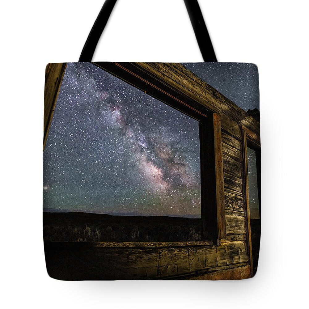 Window Tote Bag featuring the photograph Window to the Heavens by Michael Ash
