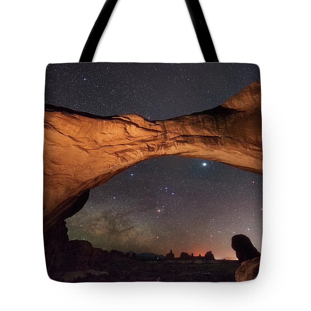 Landscape Photography Tote Bag featuring the photograph Windows to Heaven by Russell Pugh