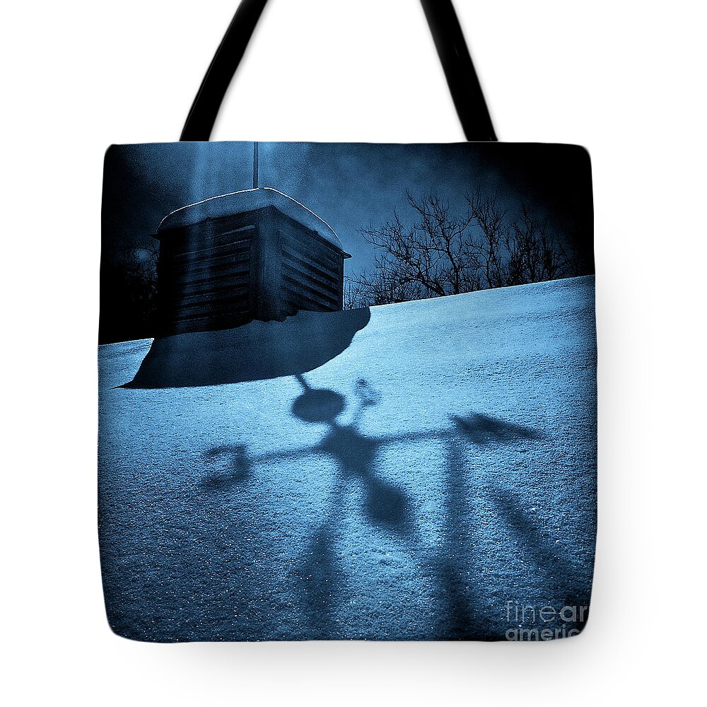 Snow Tote Bag featuring the photograph Winds of Change by Kevyn Bashore