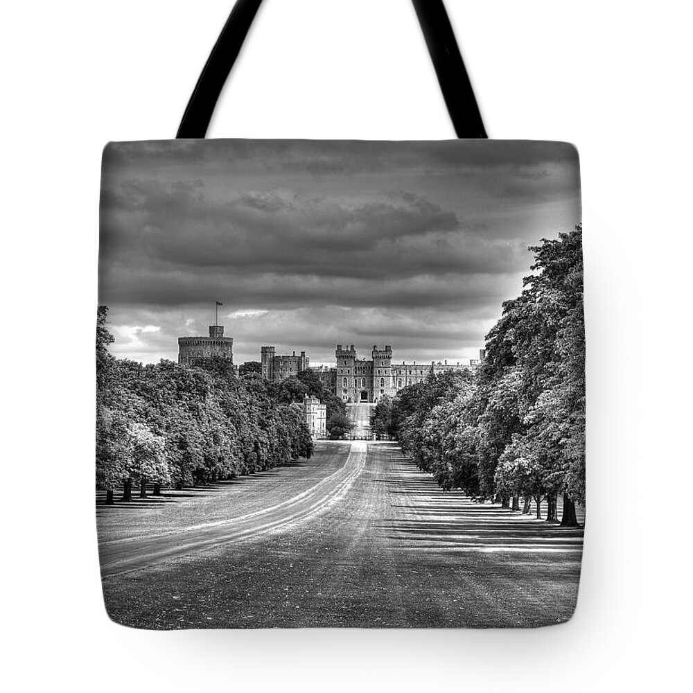 Windsor Castle Tote Bag featuring the photograph Windsor Castle InfraRed by Andy Myatt