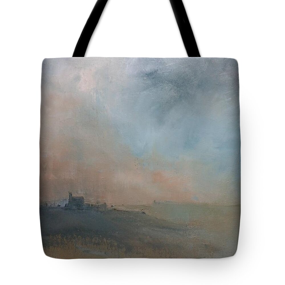Windsor Tote Bag featuring the painting Windsor Castle by Christopher Delni Offord