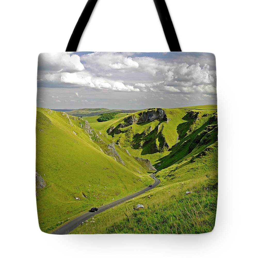Bright Tote Bag featuring the photograph Winnats Pass near Castleton by Rod Johnson