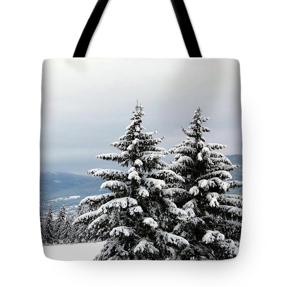 #winterbliss Tote Bag featuring the photograph Winter Bliss by Will Borden