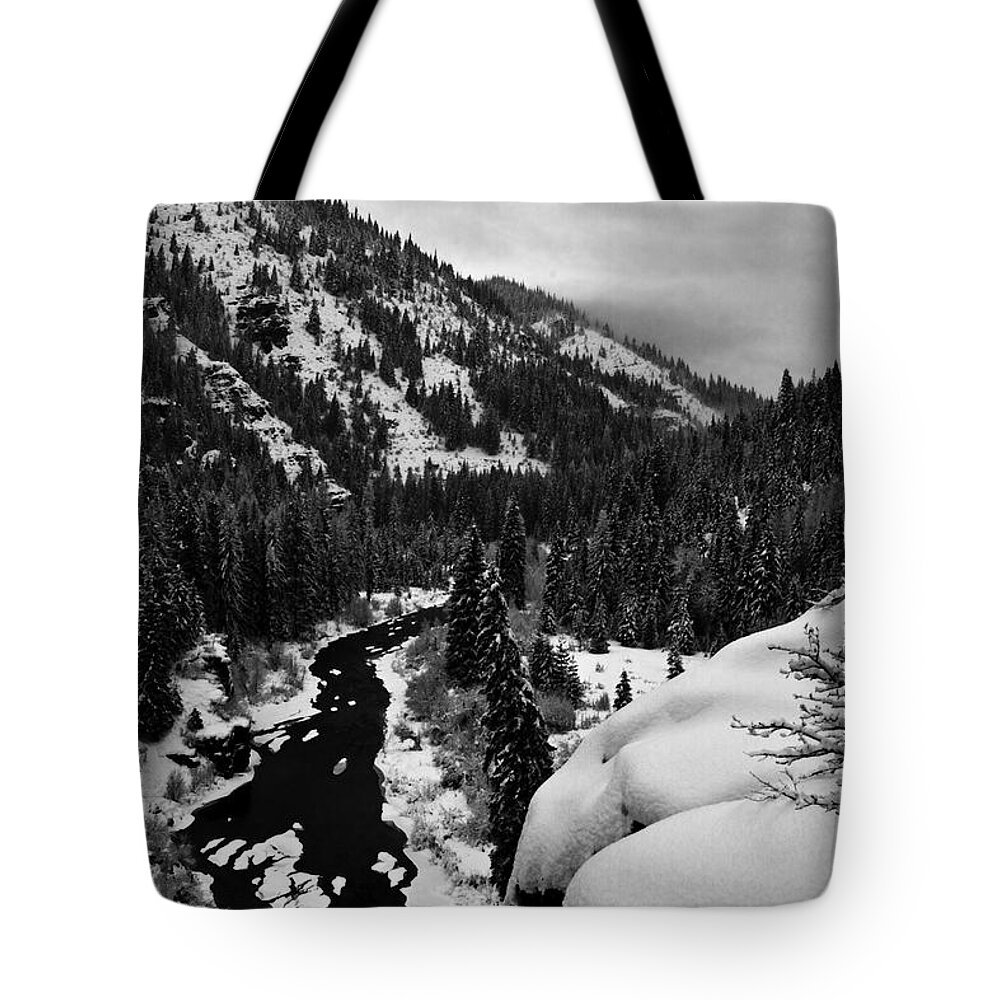Winter Tote Bag featuring the photograph Winter Solitude by Joseph Noonan