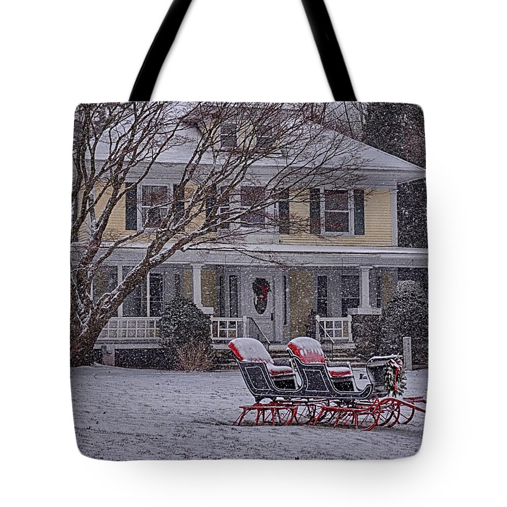 Nature Tote Bag featuring the photograph Winter Wonderland Five #1 by Tricia Marchlik