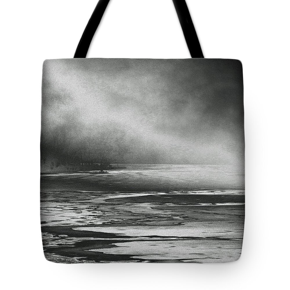 Eerie Tote Bag featuring the photograph Winter's Song by Steven Huszar
