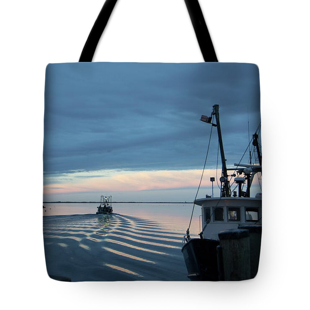 Provincetown Tote Bag featuring the photograph Wishful Wake by Ellen Koplow