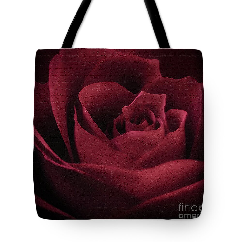With This Rose Tote Bag featuring the photograph With This Rose by Charlie Cliques