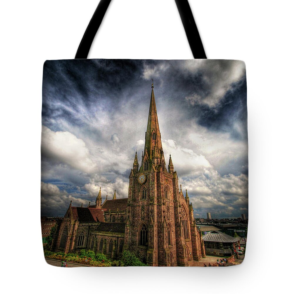 Church Tote Bag featuring the photograph Witness by Yhun Suarez
