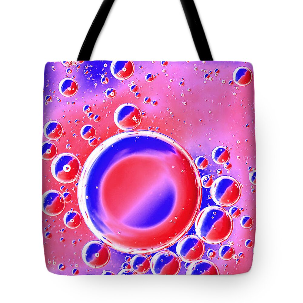 Abstract Tote Bag featuring the photograph Wo 70 by Gene Tatroe