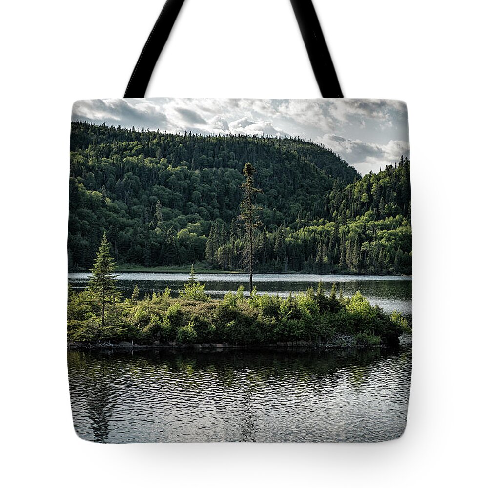  Landscape Tote Bag featuring the photograph Wolf Camp by Doug Gibbons