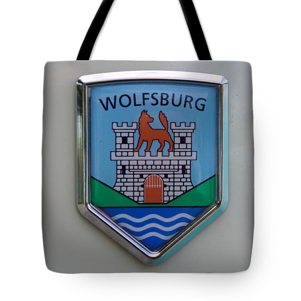 Volkswagen Tote Bag featuring the photograph Wolfsburg by Laurie Perry