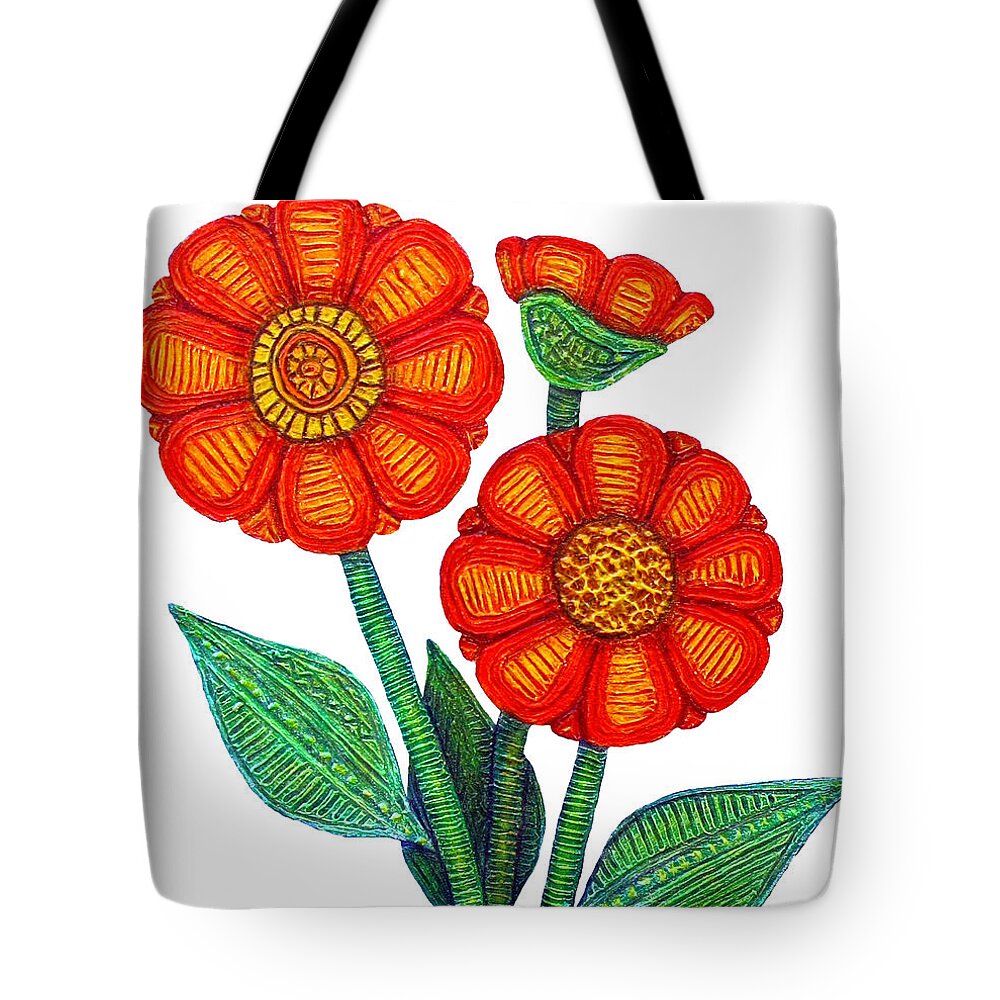 Flowers Tote Bag featuring the painting Women not only deserve flowers by Madalena Lobao-Tello