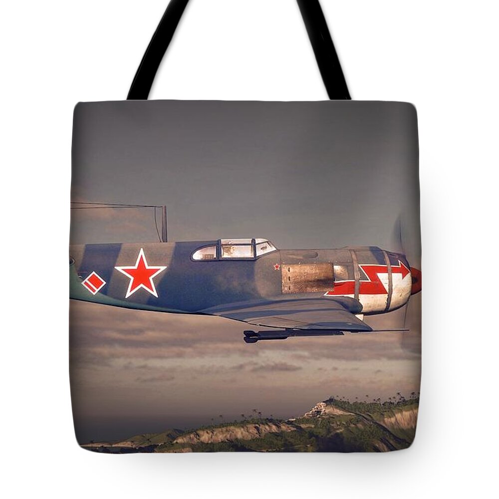 World Of Warplanes Tote Bag featuring the digital art World Of Warplanes by Super Lovely