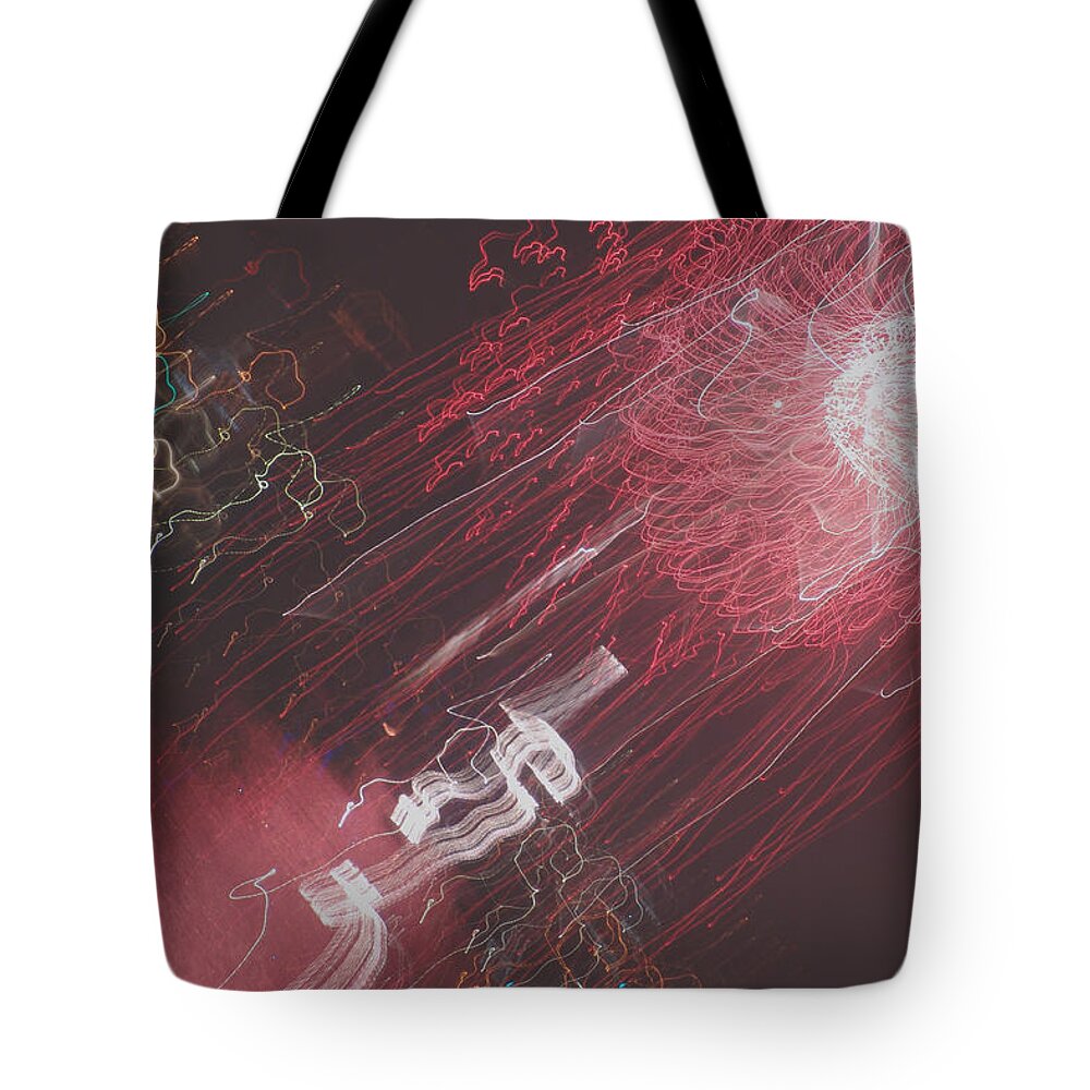 Worlds Tote Bag featuring the photograph Worlds Colliding by Suzanne Powers