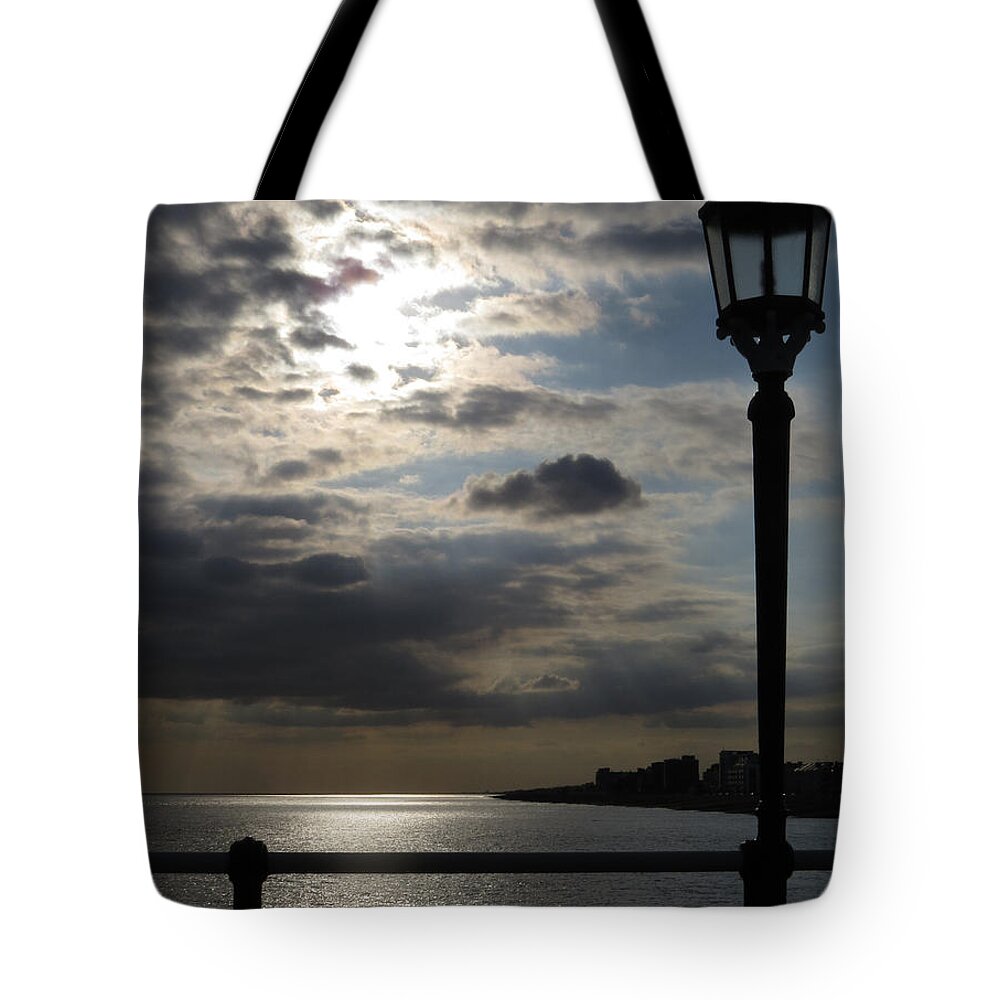 Worthing Tote Bag featuring the photograph Worthing Seafront From The Pier by John Topman