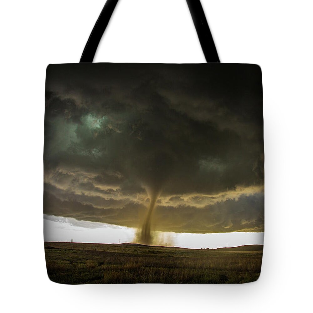 Nebraskasc Tote Bag featuring the photograph Wray Colorado Tornado 064 by NebraskaSC