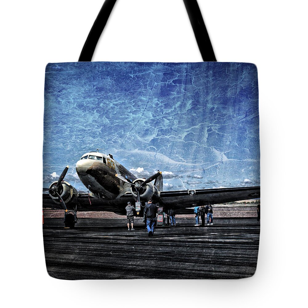 Photograph Tote Bag featuring the photograph WWII Workhorse by Richard Gehlbach