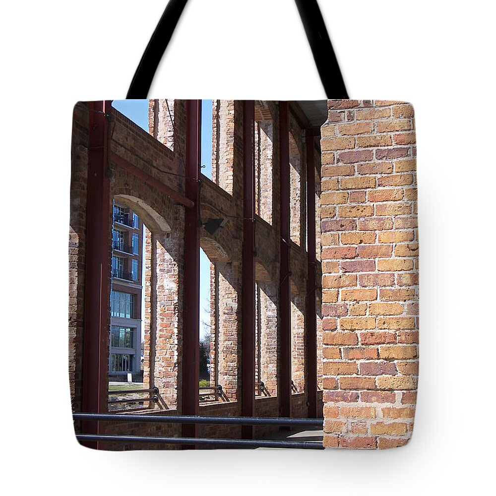 Rob Seel Tote Bag featuring the photograph Wyche Wall by Robert M Seel