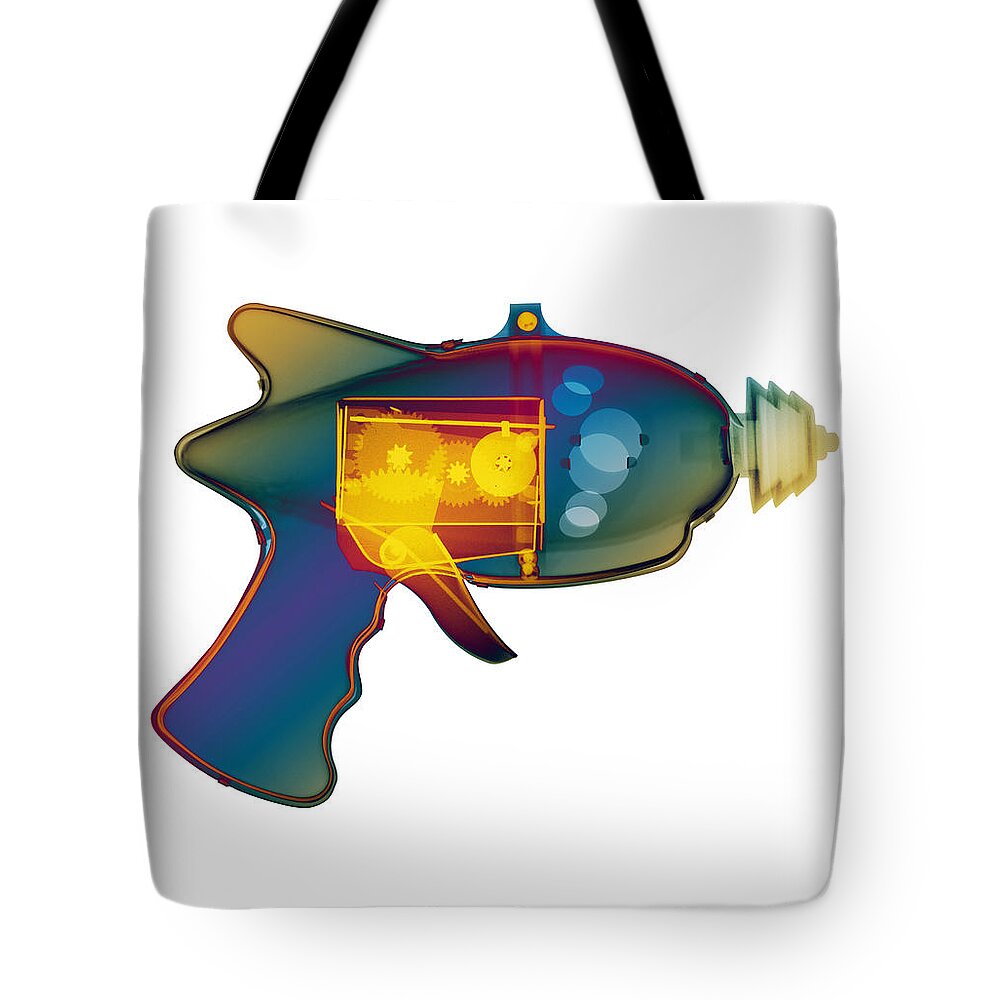 X-ray Art Tote Bag featuring the photograph X-ray Ray Gun #2 by Roy Livingston