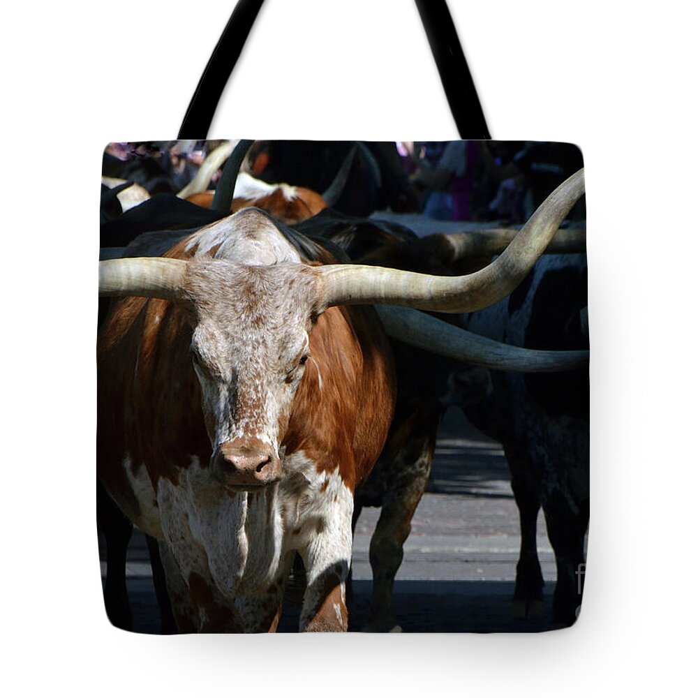 Texas Tote Bag featuring the photograph Ya'all be careful now..... by Debby Pueschel