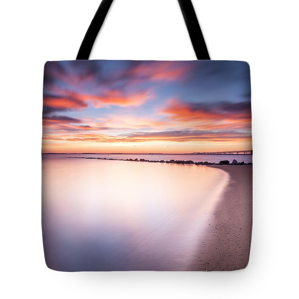Sandy Point Tote Bag featuring the photograph Yearning For More by Edward Kreis
