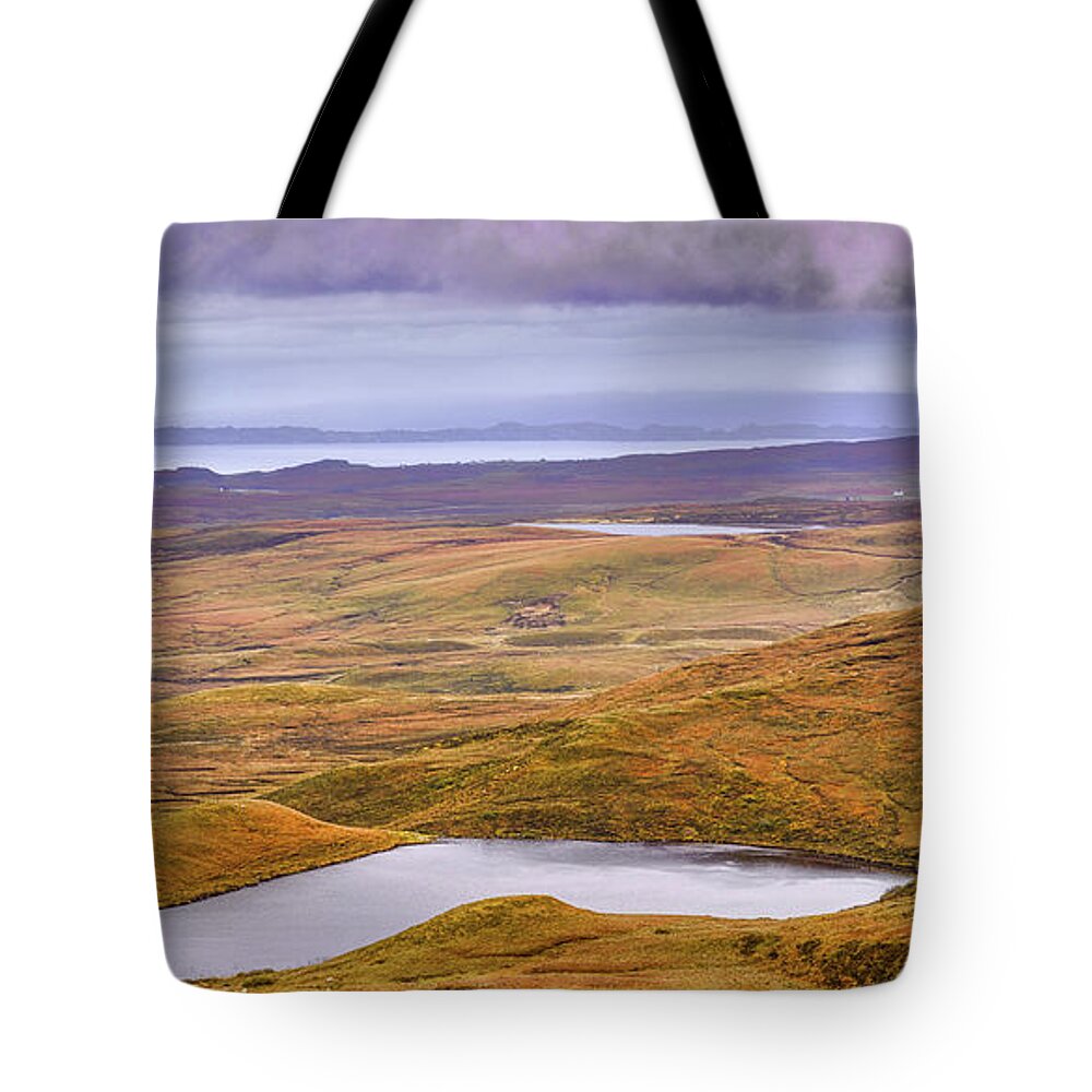 Landscape Tote Bag featuring the photograph Yellow autumn #g8 by Leif Sohlman