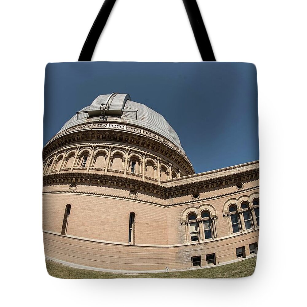 Telescope Tote Bag featuring the photograph Yerkes Observatory - 5 by David Bearden
