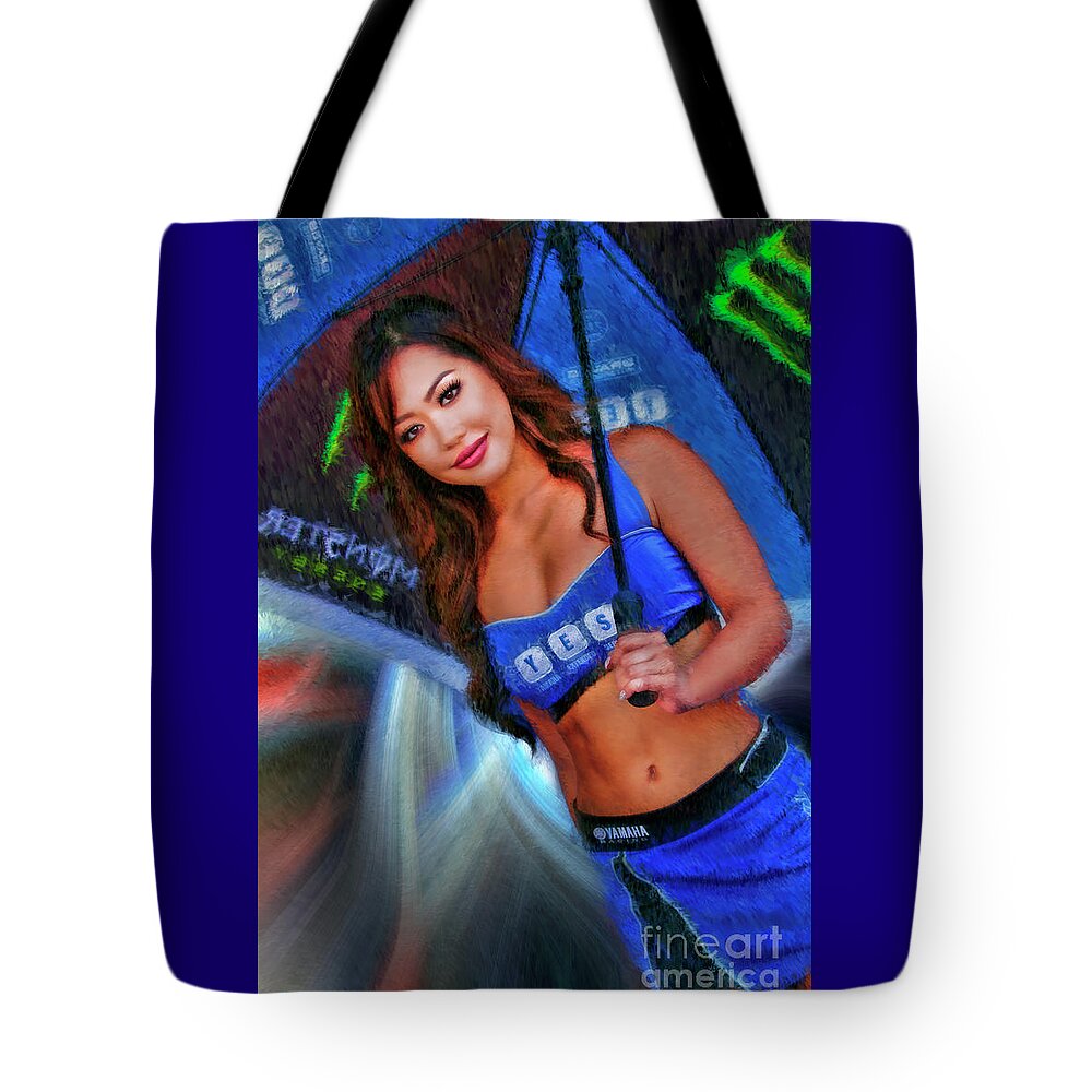 Pretty Girls Tote Bag featuring the photograph Yes by Blake Richards