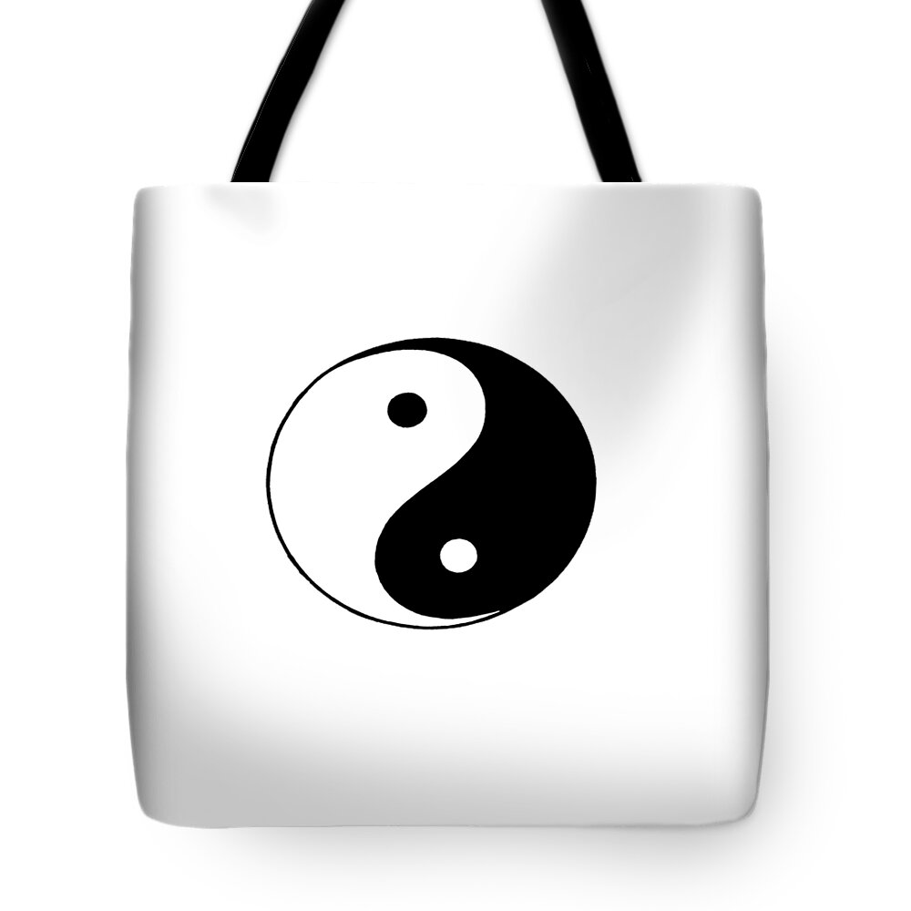 Yin And Yang Tote Bag featuring the photograph Yin and Yang by Pat Cook