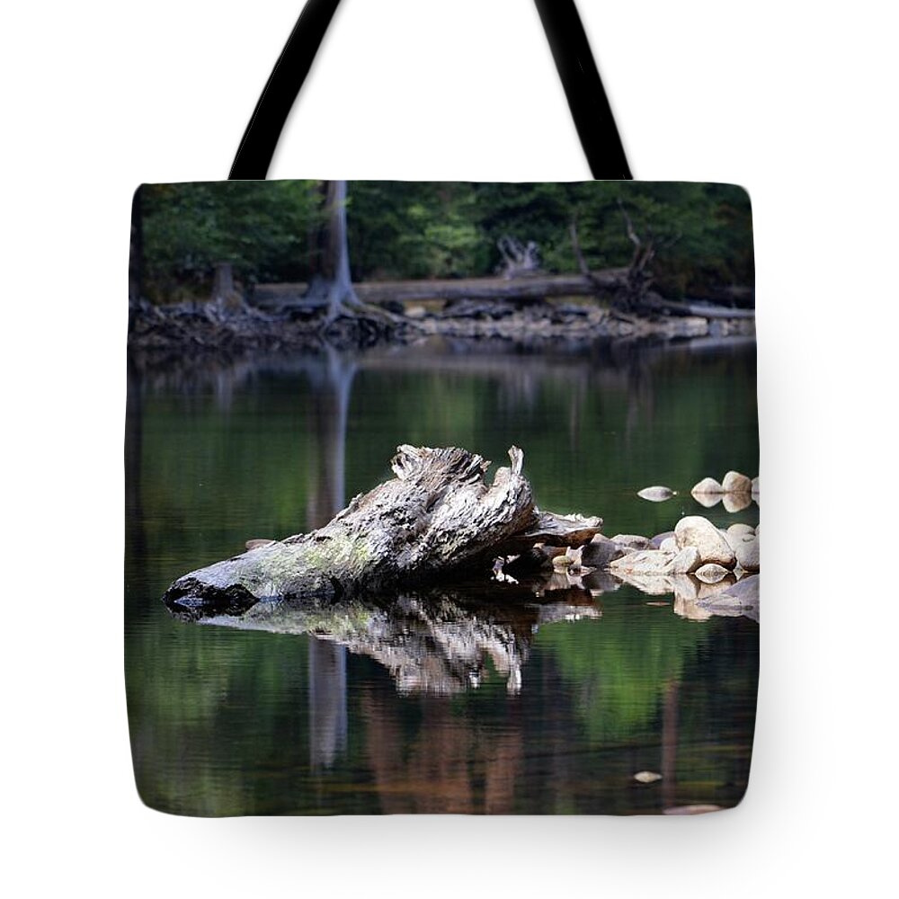Lake Tote Bag featuring the photograph Yosemite In October by Alex King