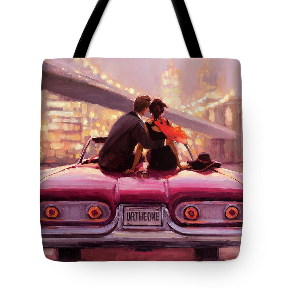 Love Tote Bag featuring the painting You Are the One by Steve Henderson