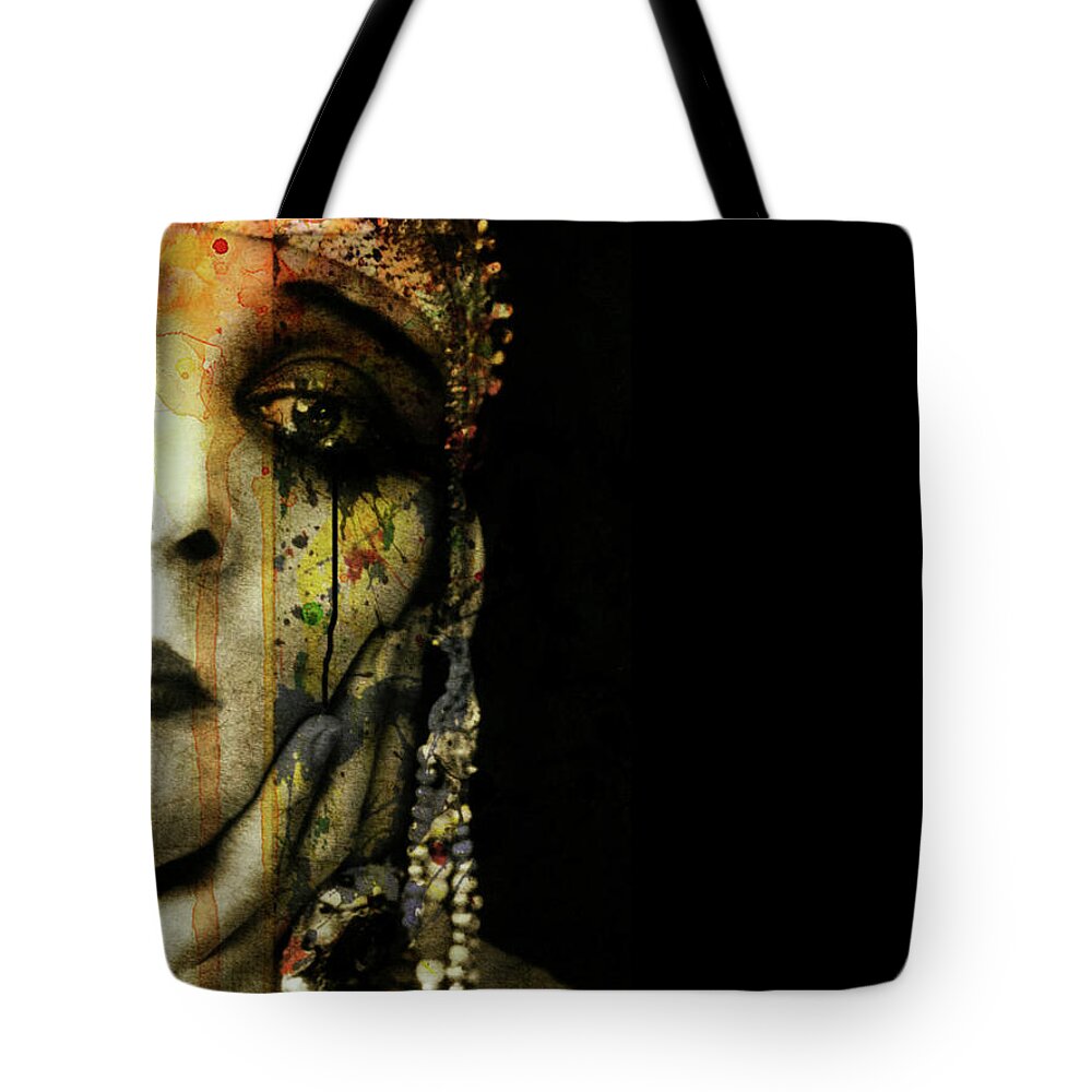 Hollywood Tote Bag featuring the mixed media You Never Got To Hear Those Violins by Paul Lovering