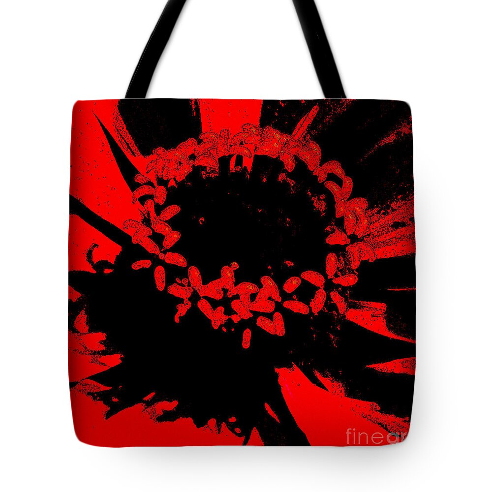 Zinnia Tote Bag featuring the photograph Zinnia Crown by Jeanette French