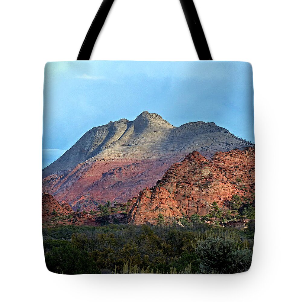 Zion National Park Tote Bag featuring the photograph Zion NP Kolob Plateau 18 by JustJeffAz Photography