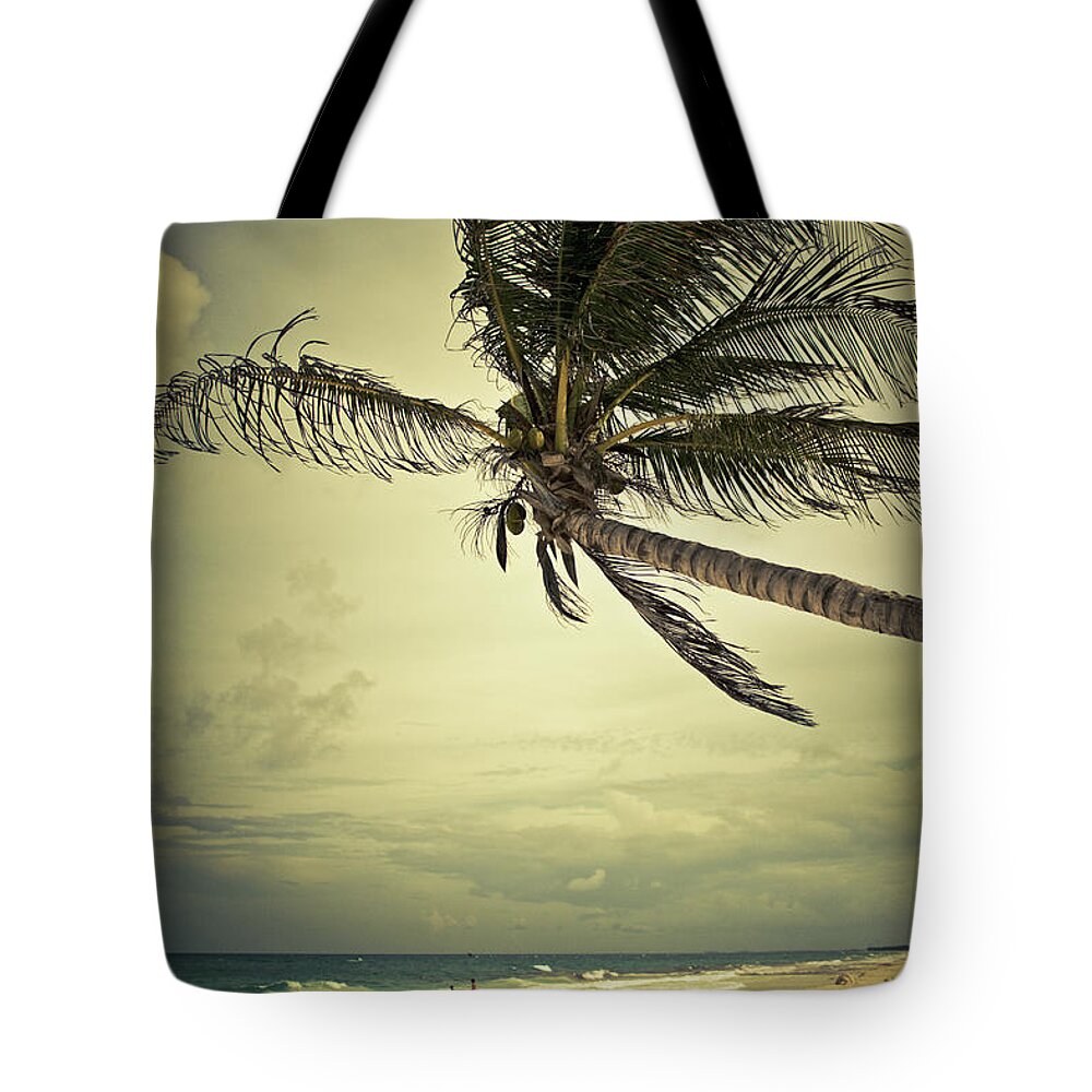 Latin America Tote Bag featuring the photograph Beach In Mexico #1 by Thepalmer