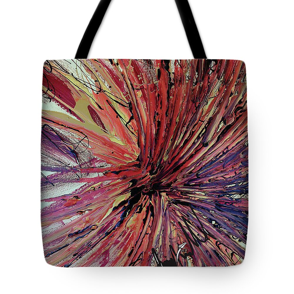  Tote Bag featuring the digital art Bloom #1 by Jimmy Williams