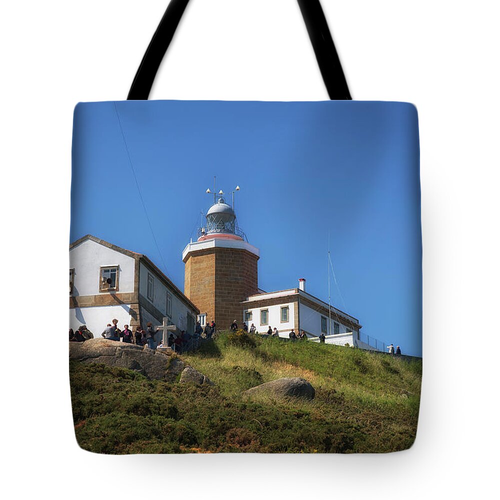 Finisterre Tote Bag featuring the photograph Cape Finisterre lighthouse - The end of the earth #3 by RicardMN Photography