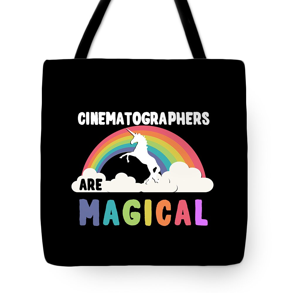 Unicorn Tote Bag featuring the photograph Cinematographers Are Magical #1 by Flippin Sweet Gear