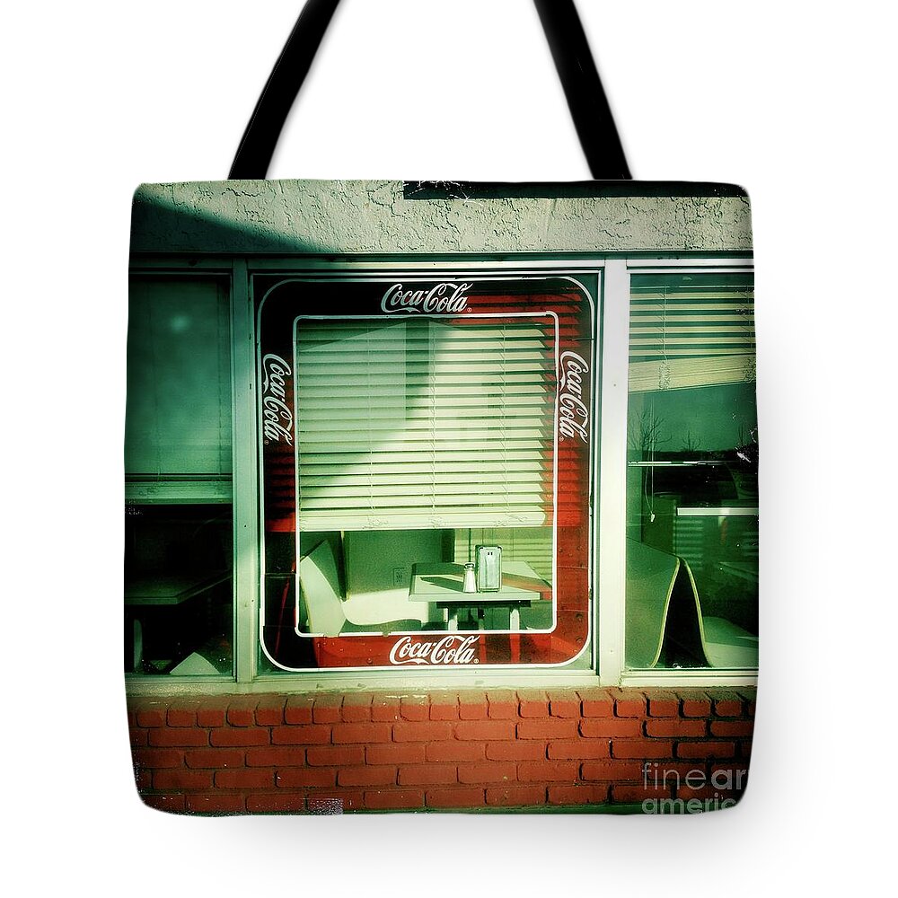 Dunnigan Tote Bag featuring the photograph Dunnigan Cafe by Suzanne Lorenz