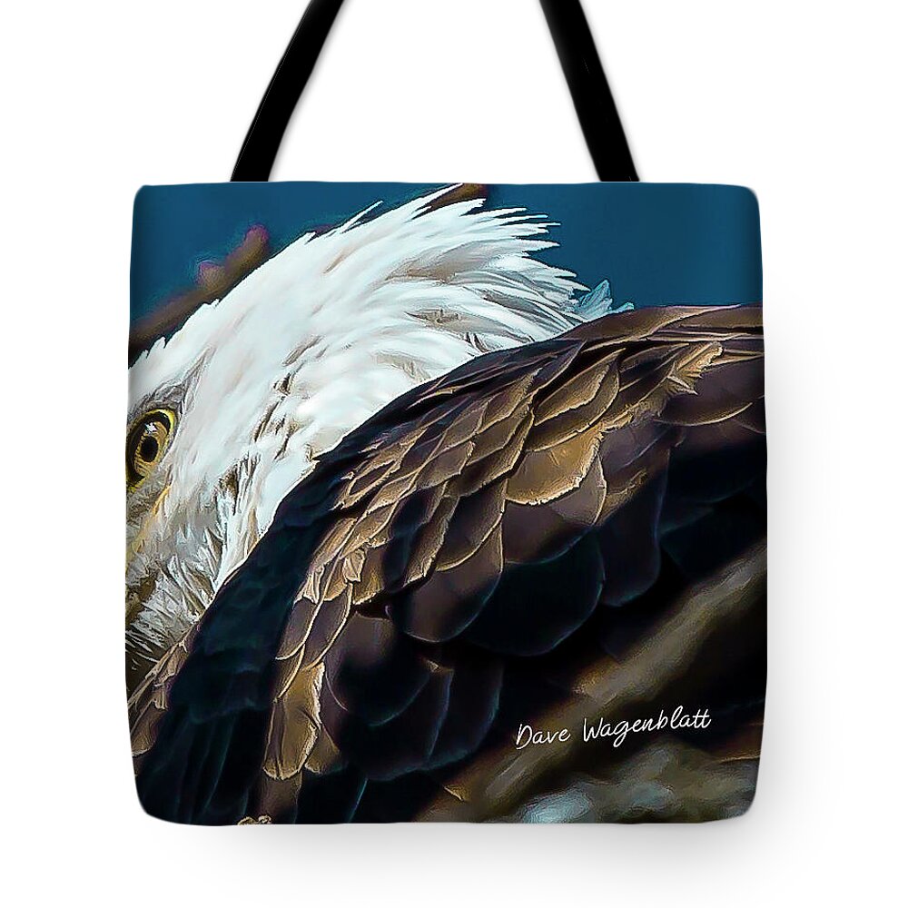 Eagle Tote Bag featuring the photograph Eagle #2 by David Wagenblatt