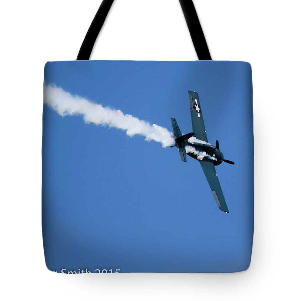 F4f Wildcat Tote Bag featuring the photograph F4F Wildcat #1 by Greg Smith