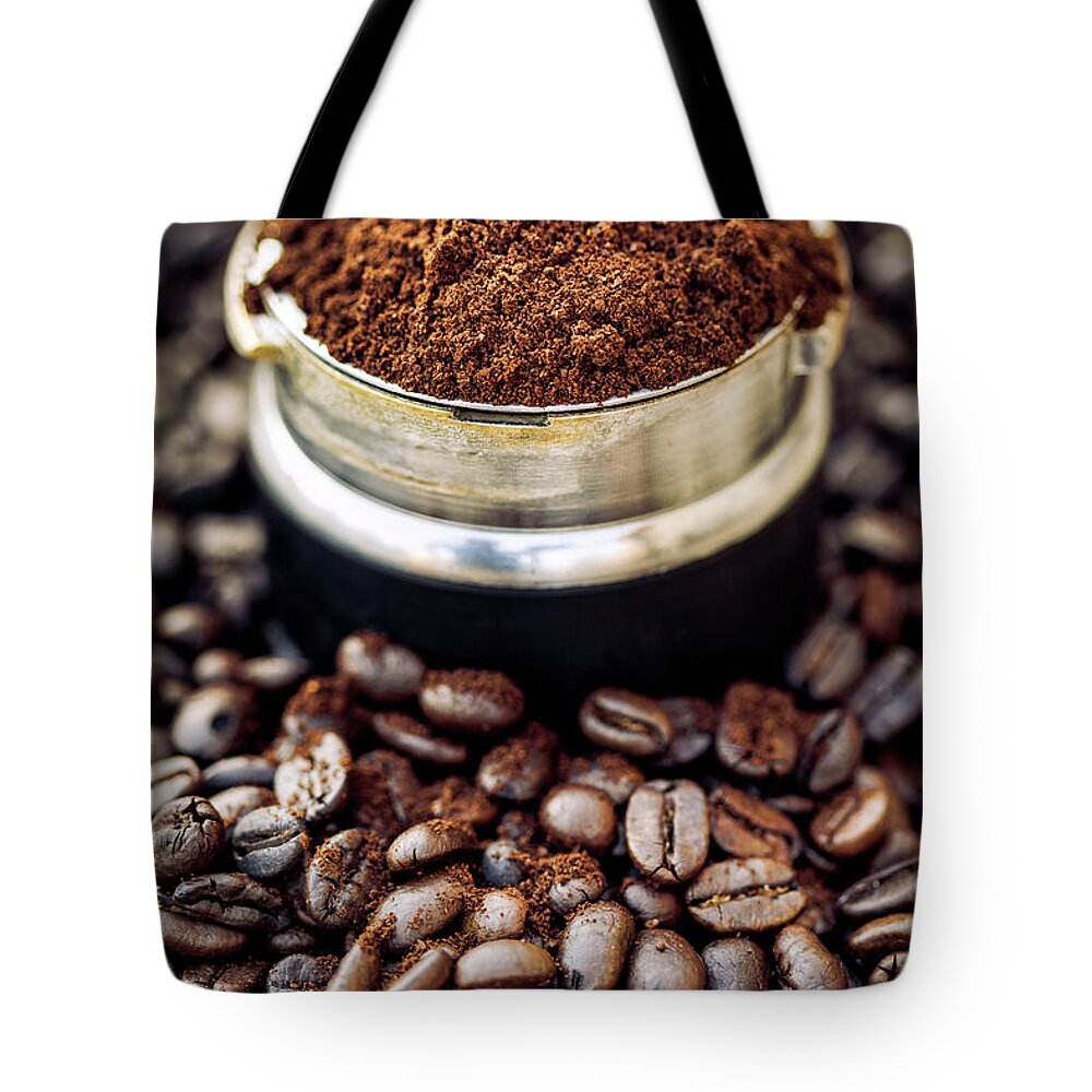 Land Tote Bag featuring the photograph Fresh Coffee by Chang