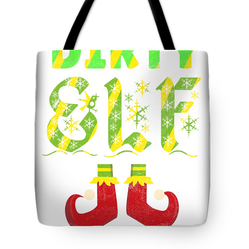 Funny Christmas Quote Santa I Know Him ELF Sofa Cushion Cover Shopping Tote Bag 